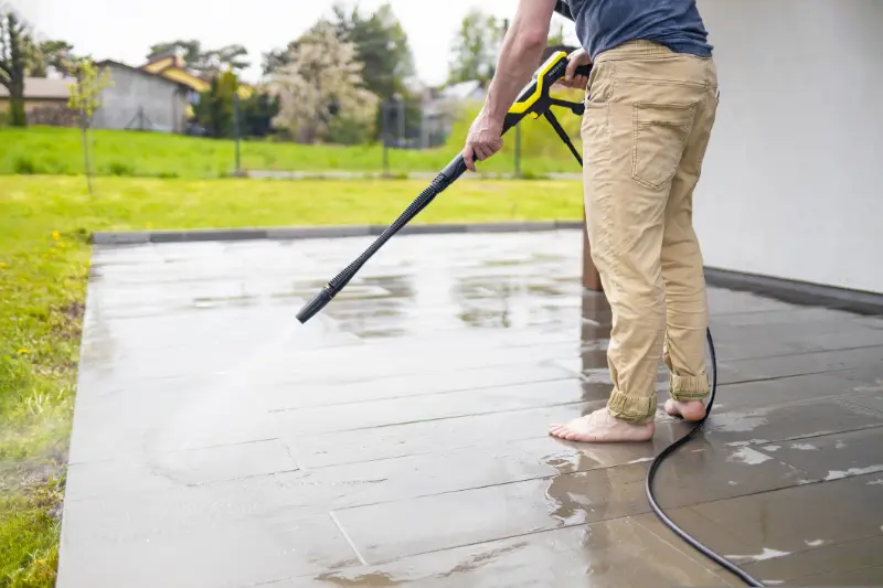 Driveway Pressure Washing